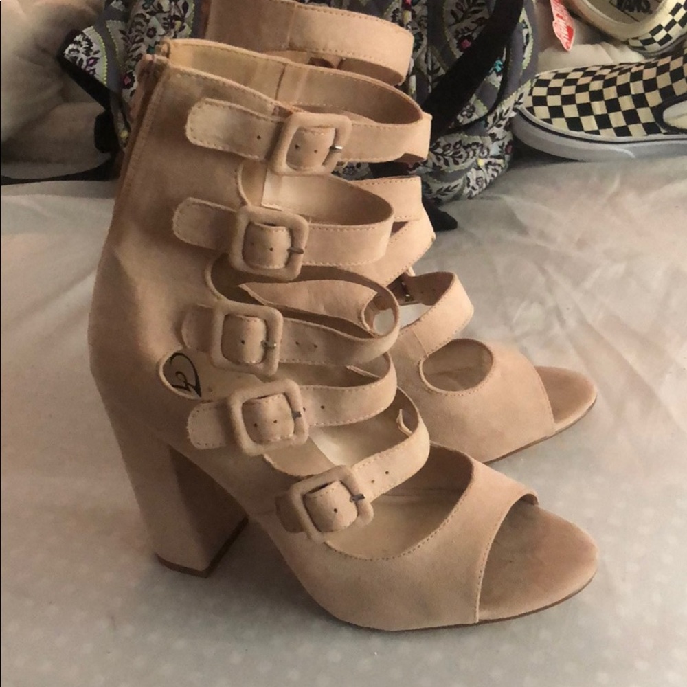Pink heels